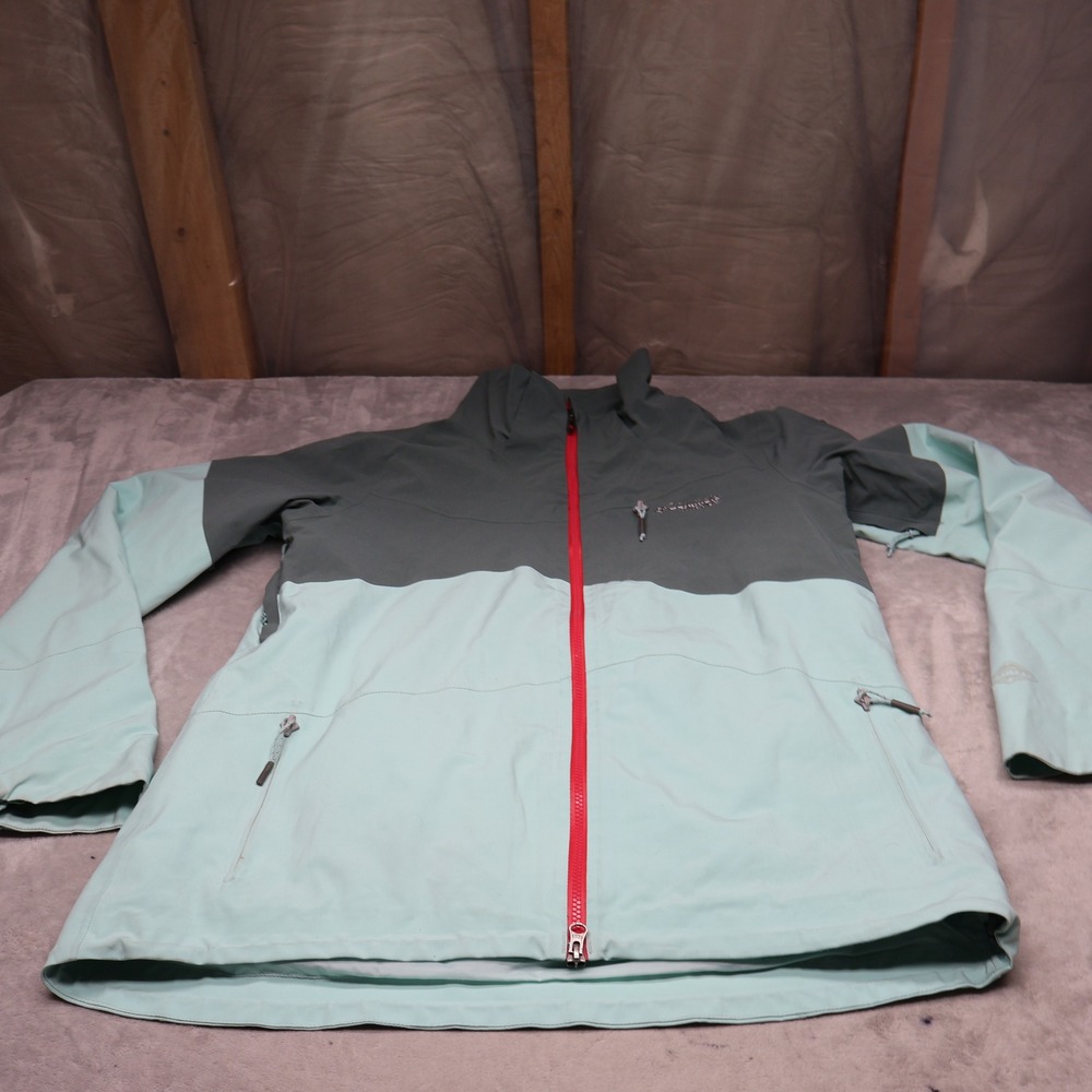 Columbia Jacket Women XL Green Titanium CSC Mogul Omni Heat Light 3in1 Shell